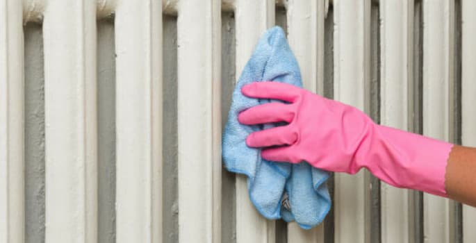 Comment enlever la poussière et nettoyer un radiateur