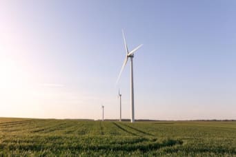 ENGIE zet onder andere in op windturbines om zijn doelstellingen voor 2030 te halen