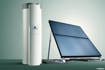 Een zonneboiler kan 40 tot 60% van de behoeften aan warm water van een gezin dekken.