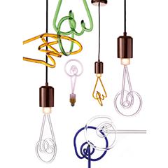 Ampoule LED Twist signée par la marque italienne Seletti : design et déco
