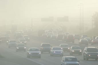 embouteillage voiture pollution