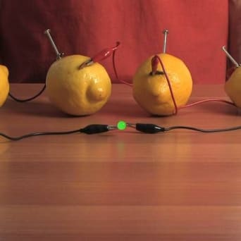 Fabriquer de l’électricité avec un citron