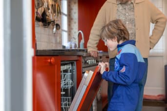 Dagelijks verbruik afwasmachine