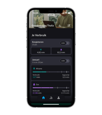 Volg je verbruik op met de ENGIE Smart App