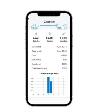 Alle info raadplegen op je app 