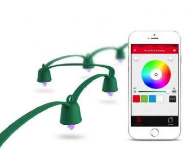 Voortaan gebruik je met Kerstmis je smartphone om je Mipow playbulb-slingers aan te steken!