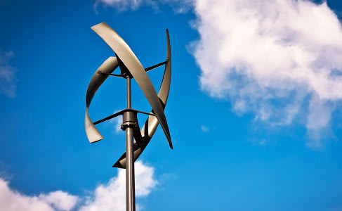 Ook met een windturbine kan je thuis zelf elektriciteit produceren