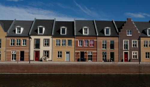 Huis met twee gevels