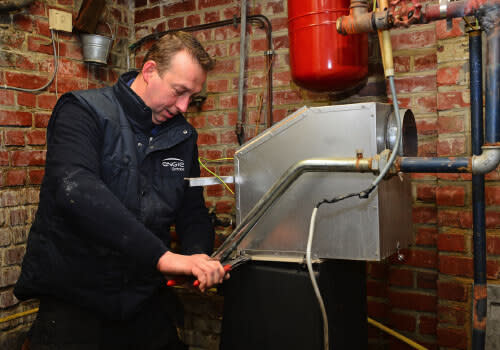 Een nieuwe ketel wordt meestal in één werkdag geplaatst