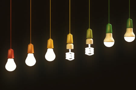 Les LED sont des ampoules moins énergivores que les halogènes et les lampes à incandescences.