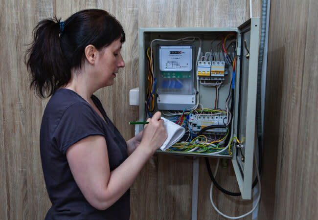 Relever compteur électrique