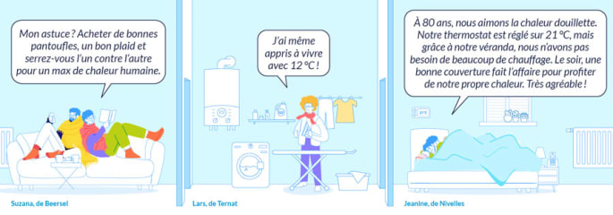 Quels sont les meilleurs gestes économes de nos clients ?