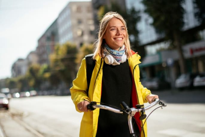 tout moyen de transport qui n'émet pas directement de CO2 pour fonctionner fait partie de la catégorie « mobilité verte » : le vélo
