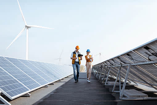 Producent van groene en hernieuwbare energie