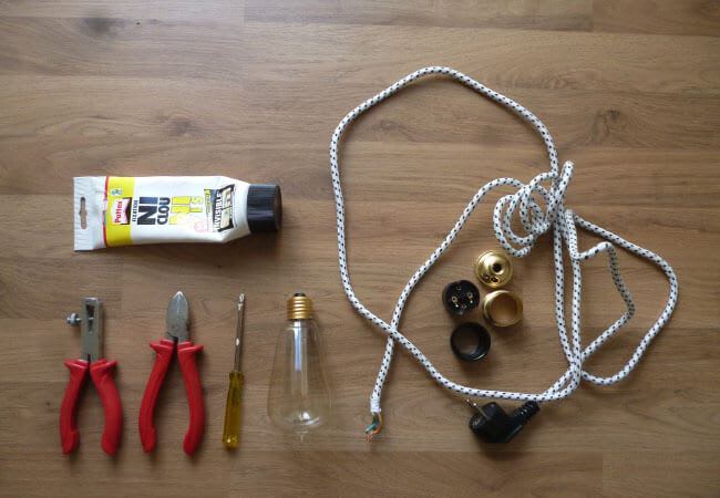 DIY_Outils_Lampe_chevet