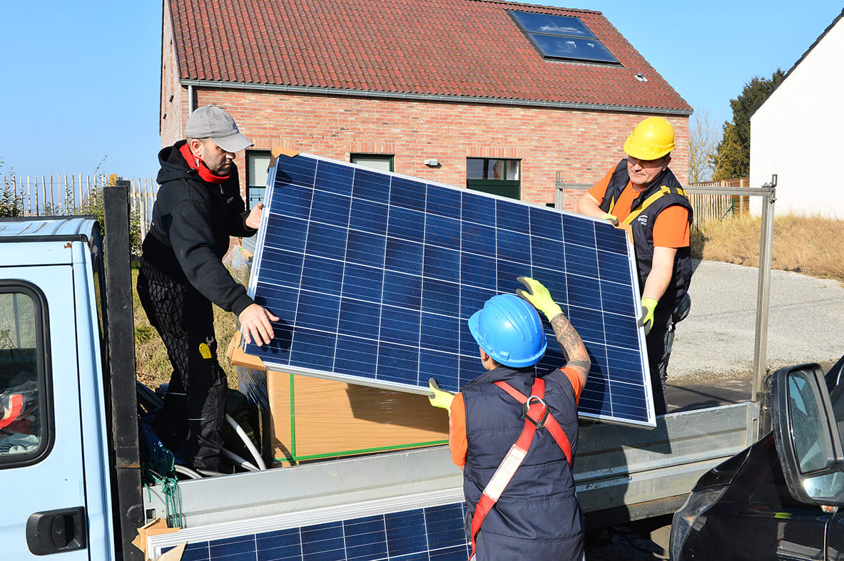 Installateur zonnepanelen in Vlaanderen