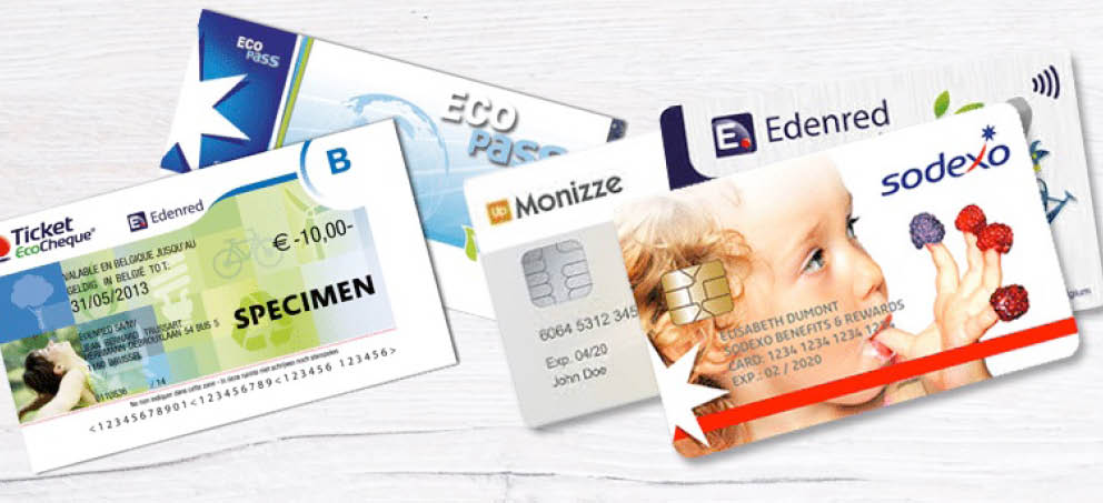 ecocheque en Eco Pass van Sodexo, Edenred, Monizze